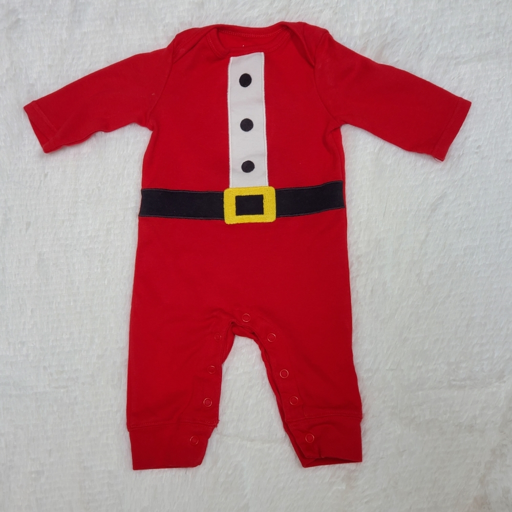 0-3 Mos Christmas Onsie